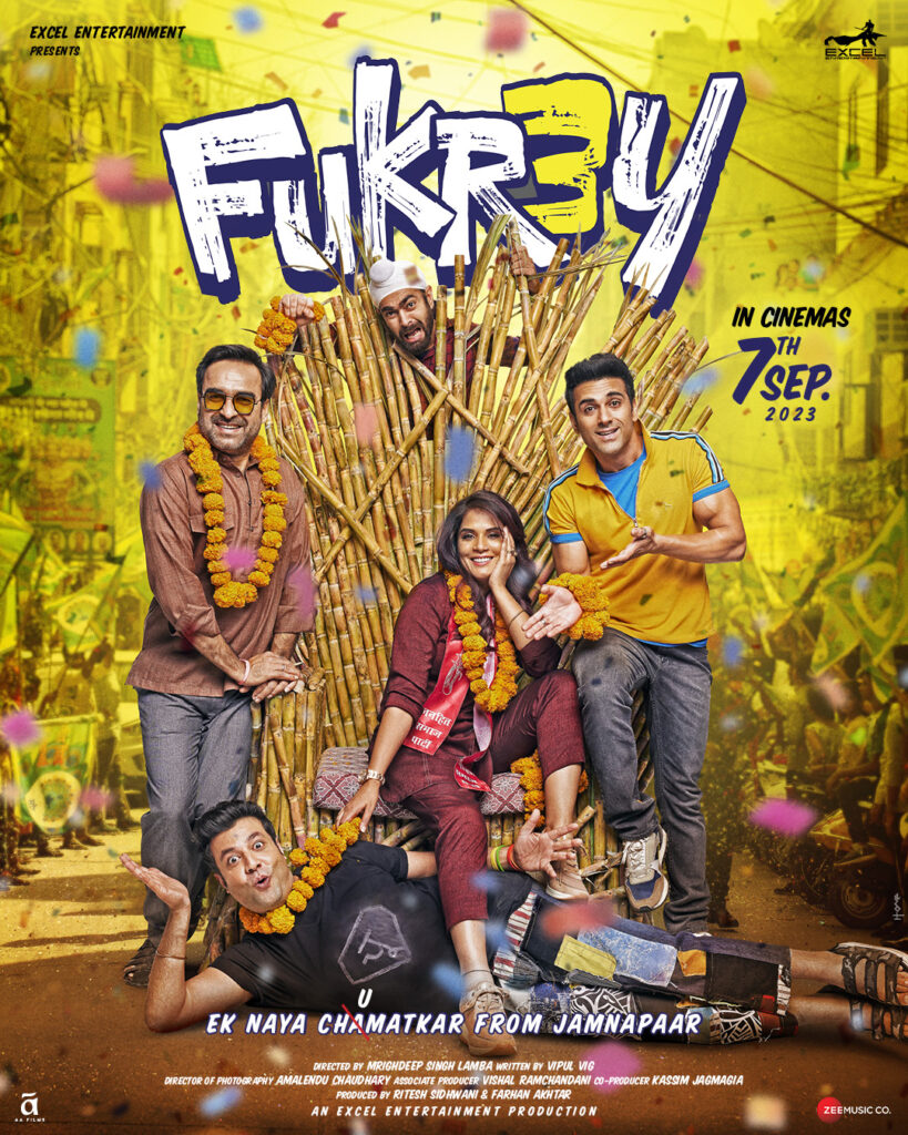 Fukrey Returns to Unleash Chaos and Laughter in Fukrey 3